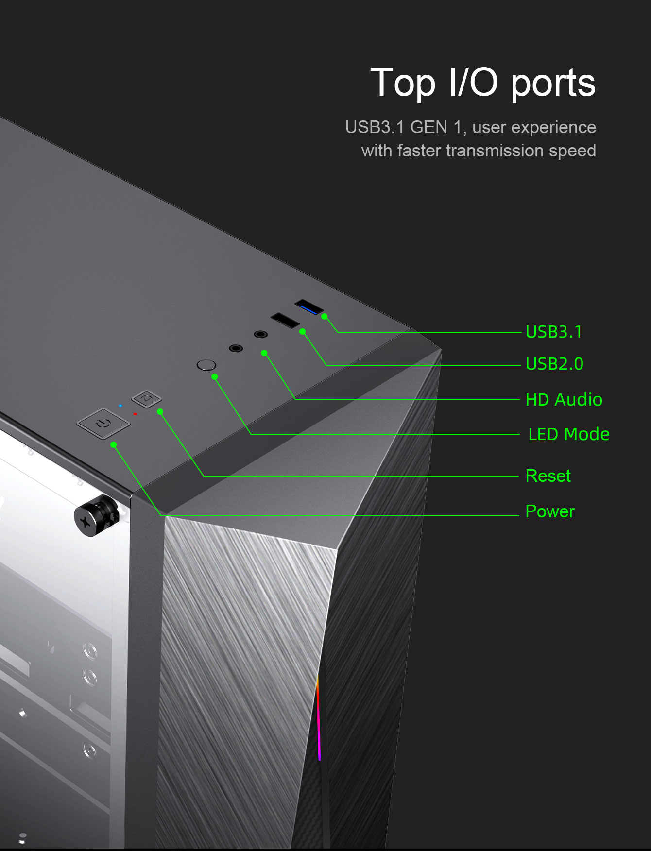 Gamemax Nova N6 Gaming Computer Case